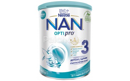 Нестле Нан 3 - Nestle Nan 3 Преходно мляко 12м+ 400гр.