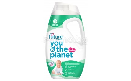Future течен прах за бебета - Фючър Течен перилен препарат Алое вера 1.08л.