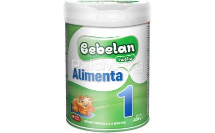 Бебелан мляко  Алимента 1 - Bebelan Alimenta 1 Адаптирано мляко 0-6м. 400гр.