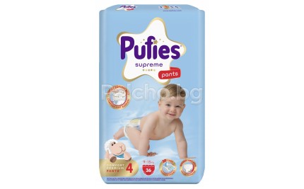 Пуфис гащички 4 Pufies Supreme pants 4 9-15кг. 36бр.