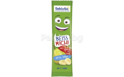Bebivita Плодов бар Ябълка и Круша 25гр