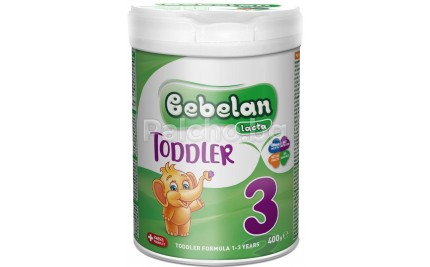 Бебелан мляко Лакта 3 - Bebelan Lacta Toddler 3 Мляко за малки деца 12м+ 400гр.
