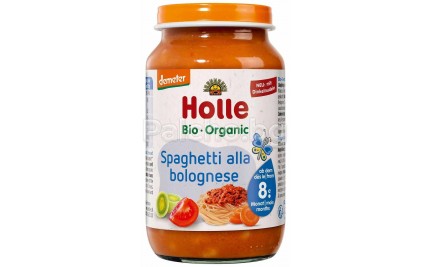 Holle Деметер пюре Спагети Болонезе 220гр