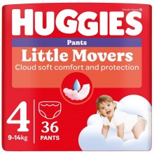 Huggies Little movers Гащи 4 9-14кг 36бр